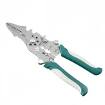 18 In1 Foldable Wire Stripper Multifunctional Plier With Crimper Cutter Shearing Screw Gripping For Electric Cable Portable Tool 2