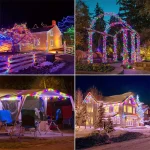LED Solar Light Outdoor Garden Fairy String Light Led Twinkle Waterproof Lamp for Christmas Patio Tree Party 6m/12m/23m/33m 4