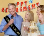 Classic I’m Retired! Sash – Gold Foil Retirement Sash for Women and Men Great for Retirement Party, Events and Decorations 6