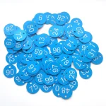 Numbered Sign Labels Beehive Tags Garden Box Mark with Hole Plant Markers  1-50 1-100 50pcs 100pcs 3