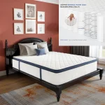 10/12/14 Inch Queen Size Mattress, Hybrid Mattress, Medium Firm for Pressure Relief, Cool Sleep & Partner Motion Isolation 5