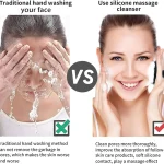Silicone Face Scrubber for Men and Women Facial Cleansing Brush Silicone Face Wash Brush Manual Cleansing Skin Care Face Brushes 4