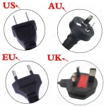42V 2A Battery Charger for 36V Li-ion Battery 10S 18650 pack Connector RCA 8MM Power Supply Adapters 6