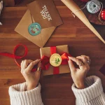 Christmas Tree Snowflake Candle Wax Seal Stamp DIY Craft Supplies Scrapbooking Christmas Wedding Invitation Decoration 4
