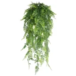 90cm Persian fern Leaves Vines Home Room Decor Hanging Artificial Plant Plastic Leaf Grass Wedding Party Wall Balcony Decoration 6