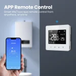 AVATTO WiFi/ZigBee Low Power Battery Smart Thermostat Water Gas Boiler Temperature Controller For Tuya Alexa Google Home Alice 4