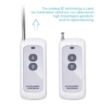 433Mhz Wireless RF Remote Control 1527 Learning Code Transmitter 2 / 8 Keys Long Range For Smart Home Garage Door Opener 6