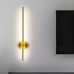 Magnetic Rechargeable 50 Wall Lamp Black Gold For Living Room Bedroom Hallway Study Stairwell Cloakroom LED Lighting Wiring Free 2