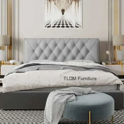 Backrest Soft Bag Bed Headboards for Hotel Headboards American Flannel Cloth Skin-Friendly Light Luxury Household Bed Headboards