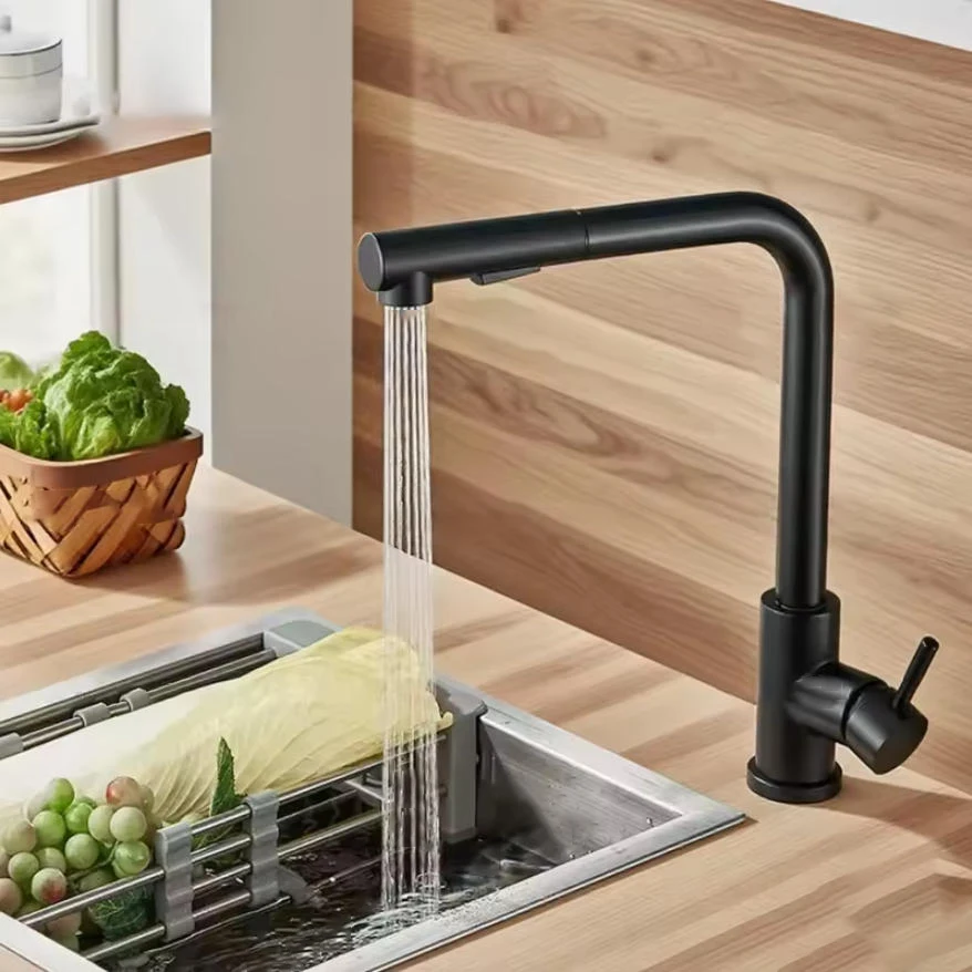 Black Pull Out Kitchen Sink Faucet Two Model Stream Sprayer Nozzle Stainless Steel Hot Cold Wate Mixer Tap Deck Black Pull Out Kitchen Sink Faucet Two Model Stream Sprayer Nozzle Stainless Steel Hot Cold Wate Mixer Tap Deck