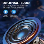 3000W Portable Bluetooth Speaker Sub woofer Heavy Bass Sound System Party Dj Karaoke Rechargeable Loud Speaker 3