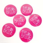 team groom Bride to be sash Badge Bachelorette hen Party Bridal shower wedding engagement Bridesmaid Gift decoration favor 5