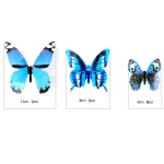 New 12Pcs Fashion 3D Luminous Butterfly Creative Wall Sticker For DIY Wall Stickers Modern Wall Art Home Decorations DIY Gift 6