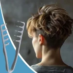 Volumizing Wide Tooth Hair Comb - Styling Tool for Volume And Grooming - Hairdressing Accessory with Seamless Design 3