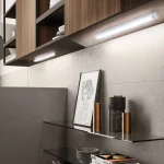 LED Motion Sensor Light Wireless LED Night Light Type C Rechargeable Light Cabinet Wardrobe Lamp Staircase Backlight For Kitchen 5