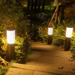 Solar Pathway Lights Waterproof Upgraded Walkway Landscape Outdoor Driveway Auto On/Off Lights for Yard Lawn Patio 2