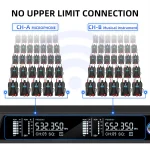 Debra UHF IEM ER-202 Wireless In Ear Monitor System Stage Audio With Multiple Transmitter For Stage Performance Singer 2
