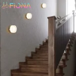 Modern Round Wall Lamp LED Acrylic Wall Light Sconce Living Room Aisel Corridor Bedroom Bathroom Home Decoration Indoor Lighting 6