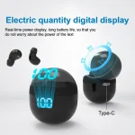 Super bass Sleep Headphones Wireless Bluetooth Earphones With Mic Sports Earbuds Noise Reduction Mini HD Headset For Smart Phone 4