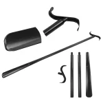 Long Dressing Shoes Socks Dressing Stick Multifunction Detachable Shoe Horn Aid Stick for Mobility Disabled Patient Elderly 90CM 4
