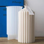 Simply Style Cylindrical Candle Silicone Mold DIY Aromath Candles Soap Making Resin Mold 3D Plaster Craft Home Decor Supplies 5