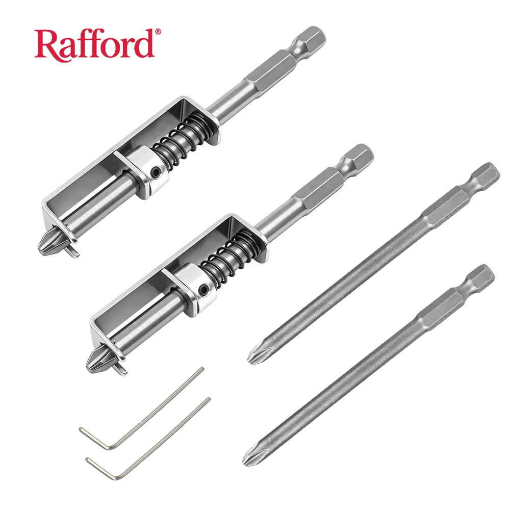 Spring-loaded screw holder drill bit anti-drop screwdriver bit fixing clamp set, suitable for electricians and home DIY repairs. Spring-loaded screw holder drill bit anti-drop screwdriver bit fixing clamp set, suitable for electricians and home DIY repairs.