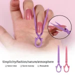 5/10pcs Nail Clip Shaping Clip Paint Spill-proof Mixed Color Nail Painting Protection Clip To Prevent Paint Leakage Nail Tools 2