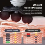30-Heads Body Massage Gun High-Frequency Vibration Fascia Gun Back Waist Thigh Massager Neck Shoulder Massager Muscle masajeador 5