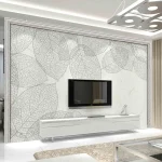 230*4 Cm Self Adhesive Wall Border Strip Waterproof Wall Trim Line Wallpaper Skirting Border 3D Decor TV Background Wall Sticker 3