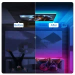 LED Strip Light Bluetooth 3/5/10M SMD5050 5V RGB Lights Flexible LED Lamp Tape Ribbon Self-adhesive TV Desktop Diode Decoration 2