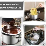 1200ml Candle Wax Melting Pot with 2400ml Stainless Steel Pot for Melting Chocolate Candy Candle Soap Wax Making Kit 6