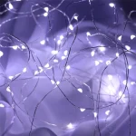 Fairy Lights AA Battery Powered 1M 10 2M 20 3M 30 5M 50 10M 100Leds Silver Led Copper Wire String Light Decorative Fairy Lights 2