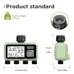 Eshico HCT-379 Outdoor Garden Smart 4 out irrigation timer Four independent interfaces for easy installation of garden tools 2