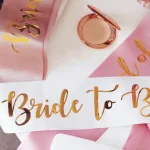 Custom Bridal Sash Bachelorette Birthday Girl Party Favors Team Bride to Be Sash Personalized Graduation Pageant Future Mrs Sash 2