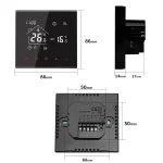 MINCO HEAT M4A Warm Floor Thermostat Tuya WiFi 3A 16A Electric/Gas Boiler/Water Heating Temperature Controller 1PC 3
