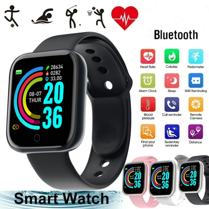 Smart Watch For Men Women Wristwatch Bluetooth Connect Phone Music Player Fitness Sport Bracelet Health Monitor Digital Watches Smart Watch For Men Women Wristwatch Bluetooth Connect Phone Music Player Fitness Sport Bracelet Health Monitor Digital Watches