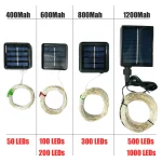 Ultra Long 1000LED Solar String Fairy Light Outdoor Copper Waterproof Christmas Garland Decoration Garden Party 100M/50M/10M/5M 3