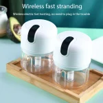 Electric Garlic Masher Portable Kitchen Food Cutter Meat Grinder Mini Garlic Chilli Vegetable Chopper USB Rechargeable Masher