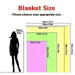 Personalized 9-Photo Fleece Blanket - Custom Multi-Image Soft Warm Gift for Friends Family Couples 3