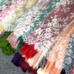 29 Colors in Stock 76cm Wide 3 Meters Long Eyelash Chantilly Lace Fabric Lace trim Classic Design Lady Dress Lace Accessories 2