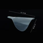 Barber Clear Plastic Hairspray Face Shield Hair Cut Pads Hair Salon Hairdressing Water Proof Spray Shields for Face Eyes Protect 5