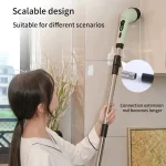 9-in-1 Electric Cleaning Brush Electric Spin Cleaning Scrubber Electric Cleaning Tools Parlour Kitchen Bathroom Cleaning Gadgets 5
