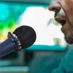 100 Pcs Disposable Microphone Covers, Windscreen Mic Covers, Handheld Microphone Protective Cap for Karaoke 2