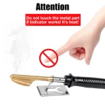 50W / 100W Home Leather Ironing Tool Crack Repair Smoothing Tool Repair Plastic Soldering Iron Car Bumper Welding Machine,Tools 2