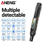 ANENG GN805 Combustible Gas Detector Gas Analyzer Gas Leakage Meter 50~10000PPM Sound Alarm Environmental Multiple Detectable 3