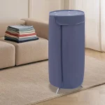 900W Portable Electric Clothes Dryer Large-capacity with Towel Rack PTC Heating Round Outer Cover for Homes, Apartments 6