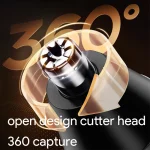 HOT Electric Nose Hair Trimmer Ear Hair Trimmer Eye-brow shaping Professional Safe Painless Portable For Business Trip And Home 3