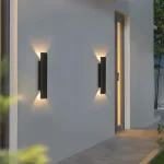 Modern Led Waterproof Outdoor Up Down Wall Lamp IP65 Aluminum 18w LED Wall Light Indoor Decorated Wall Sconce 6