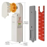 ZigBee Smart DIY Motorized Roller Blinds/Shades Drive Motor Hub Tuya Smart Life APP Alexa Google Home Voice Control 6