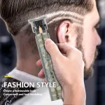 Retro T9 Original Haircutting Machine Set Jackets Trimmer Men's Electric Shaver Male Lence Pro Barber Shaver for Sensitive Areas 4